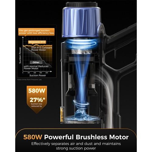 Aspirateur sans fil Proscenic P15 50 kPa Aspirateur sans fil Proscenic P15 50 kPa